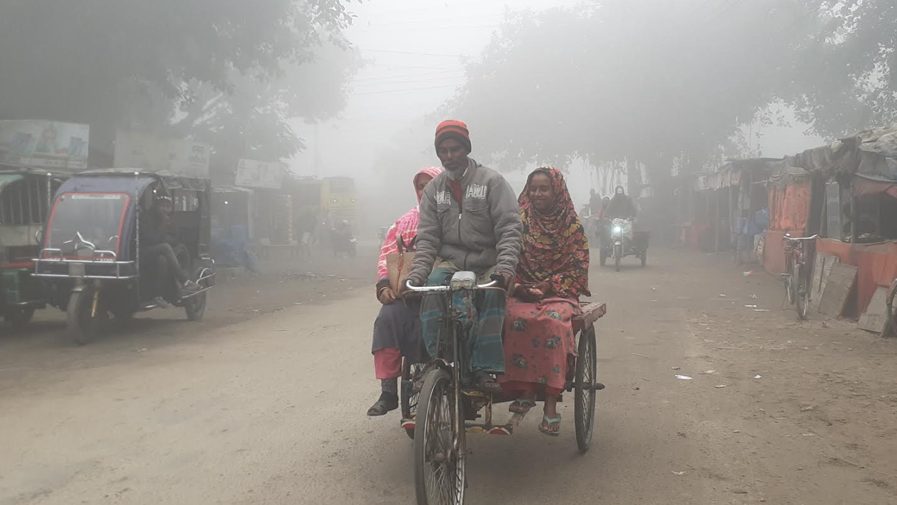 তাপমাত্রার পারদ নামল ১০.৩ ডিগ্রিতে