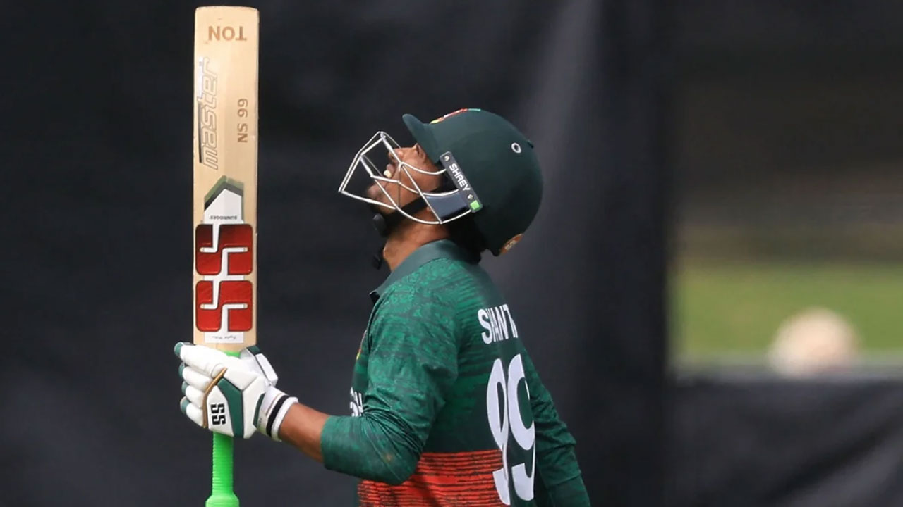 থিতু হয়ে ফিরলেন শান্ত