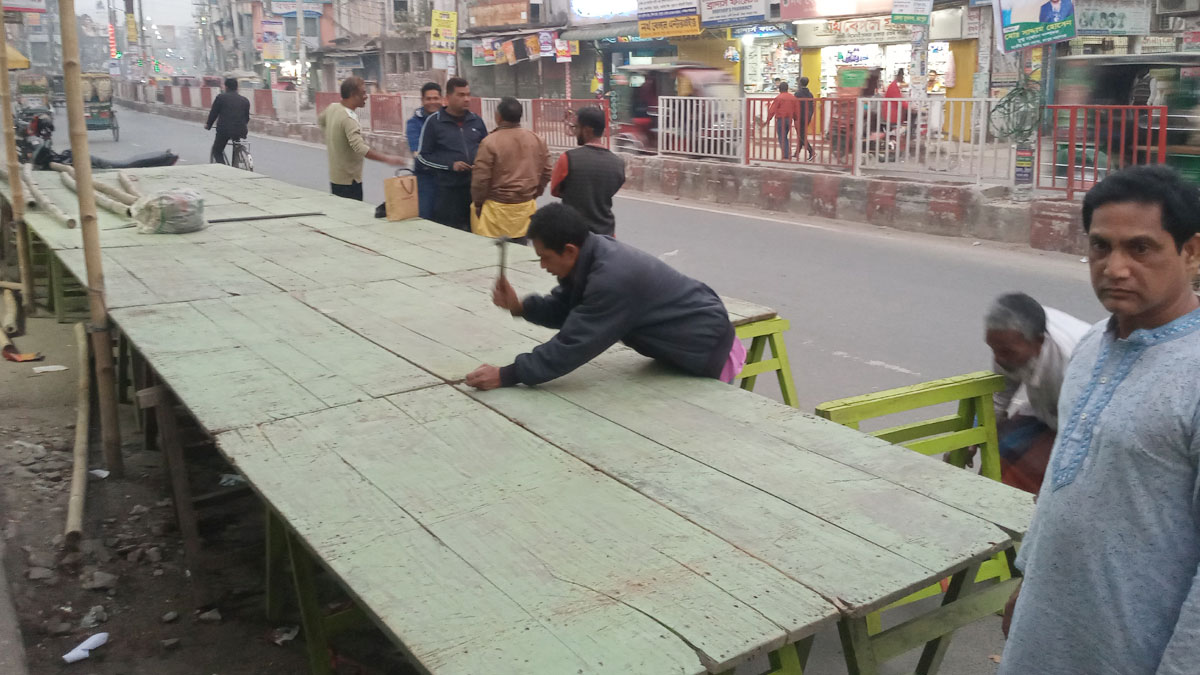 রংপুরে একই সময়ে আ.লীগ-বিএনপির সমাবেশ