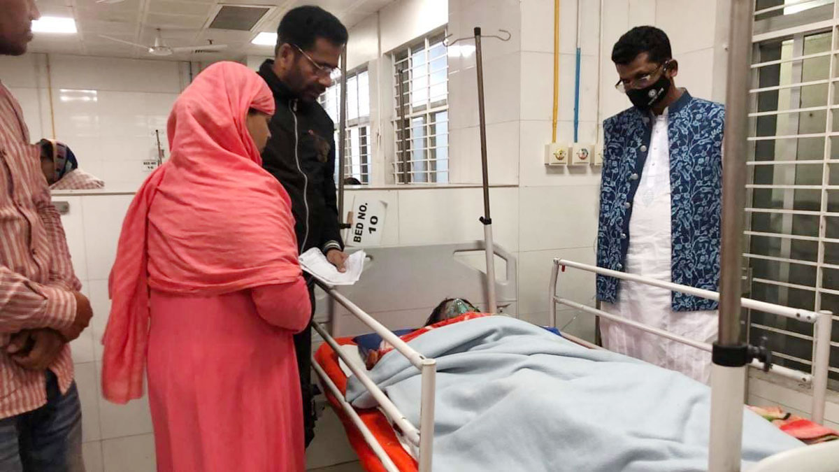 পুকুরে ঝাঁপ দিয়েও শেষ রক্ষা হলো না ফারজানার