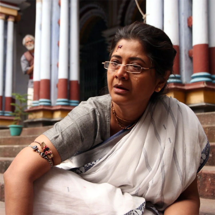 ‘রক্তকরবী’ ওয়েব সিরিজের একটি দৃশ্যে লাবণী সরকার