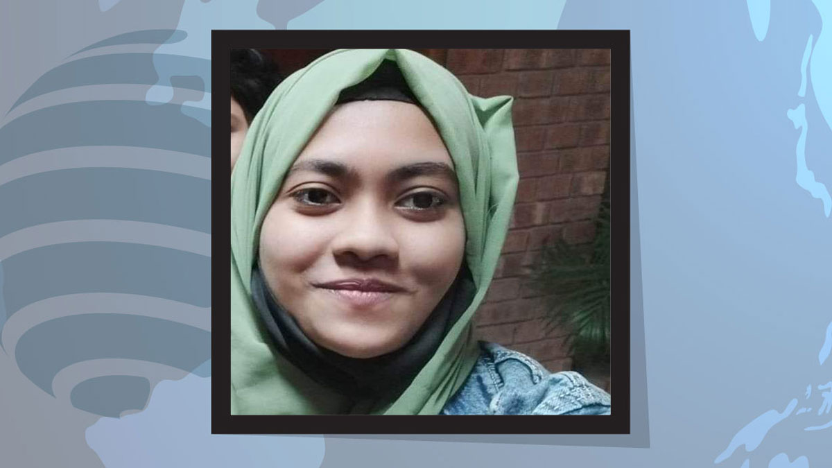 ১০-১৫ দিন আগে বিশ্ববিদ্যালয়ে ভর্তি হয়েছিলেন নাদিয়া