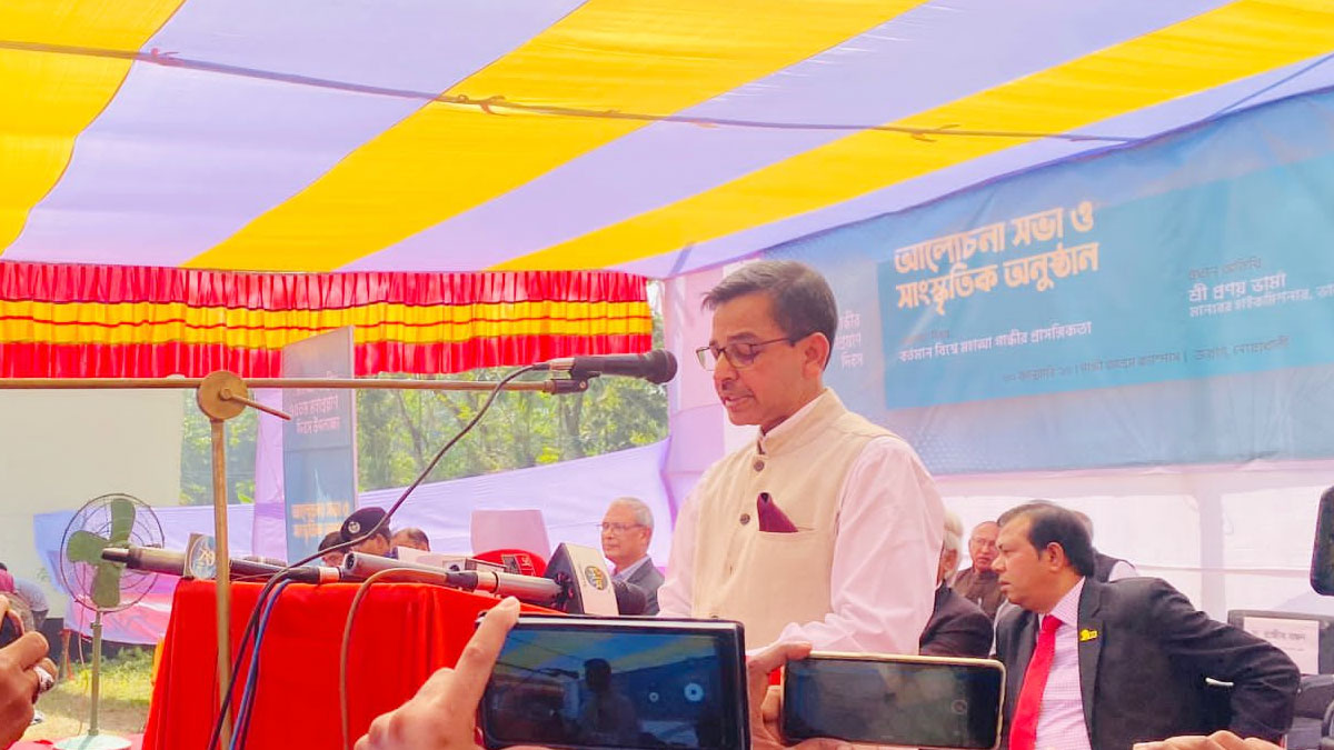 ‘শান্তির বাণী ছড়াতে নোয়াখালীতে এসেছিলেন মহাত্মা গান্ধী’