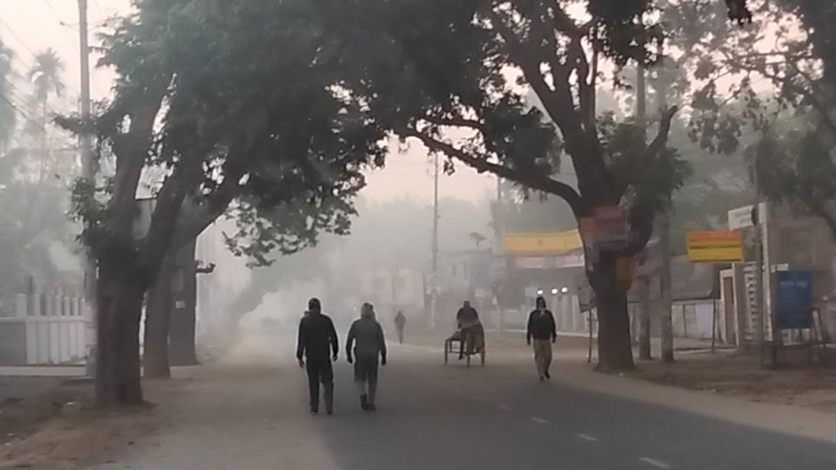 ৮ ডিগ্রি তাপমাত্রায় কাঁপছে চুয়াডাঙ্গা, বইছে শৈত্যপ্রবাহ