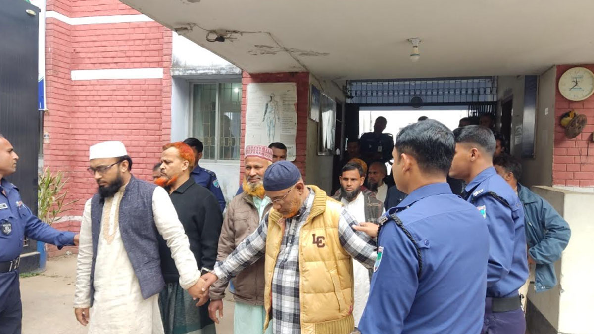 নড়াইলে নাশকতা মামলায় জামায়াতের ১১ নেতাকর্মী গ্রেপ্তার