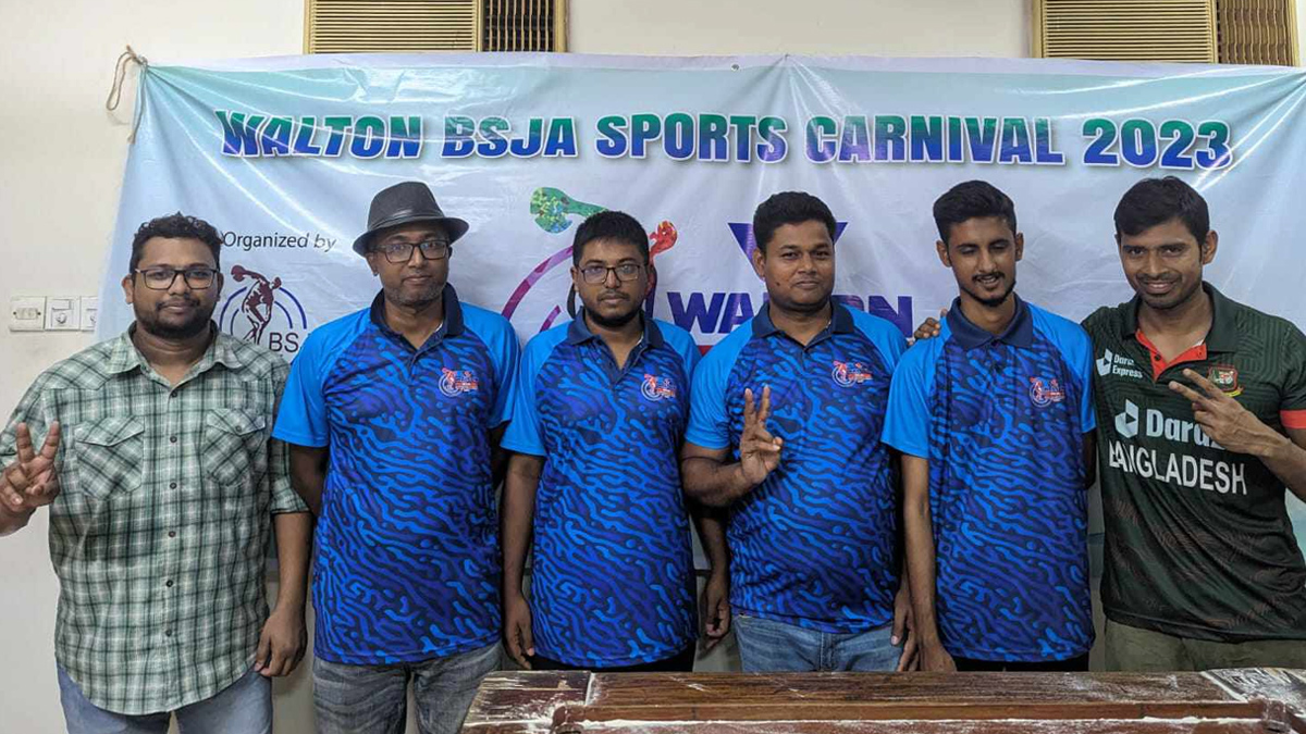 বিএসজেএ ক্যারম দ্বৈতে মাঝহার-জোবায়ের তৃতীয় 