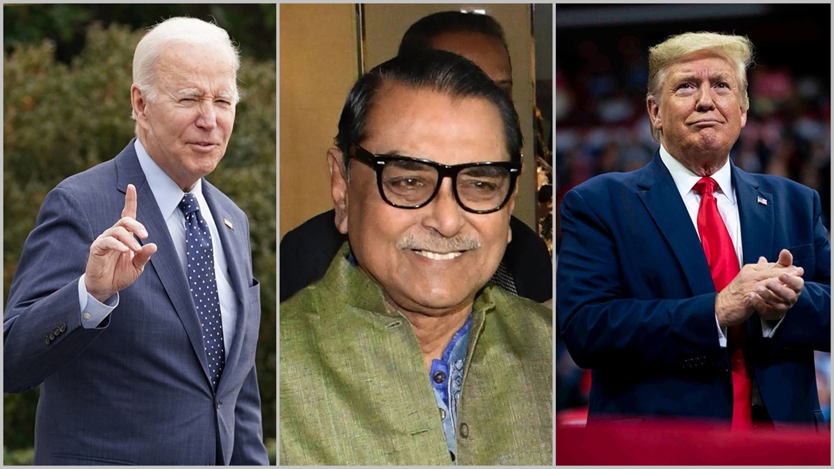 বাইডেন সাহেব ট্রাম্পকে সামলান, সংসদে বললেন মেনন