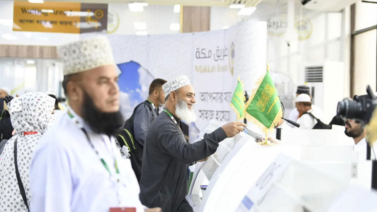 সৌদি পৌঁছেছেন ১ লাখ ২২ হাজার ৮৩৩ হজযাত্রী, আরও একজনের মৃত্যু