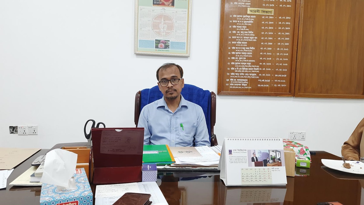 ঢাবির আরবি বিভাগের নতুন চেয়ারম্যান ড. যুবাইর