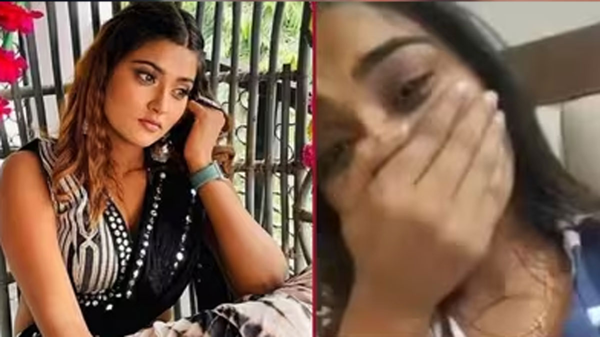 মৃত্যুর কয়েকঘণ্টা আগে ইনস্টা লাইভে কেঁদেছিলেন অভিনেত্রী!