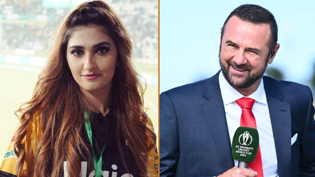 পাকিস্তানি খেলোয়াড়ের স্ত্রীকে দেখে বেফাঁস মন্তব্য ধারাভাষ্যকারের