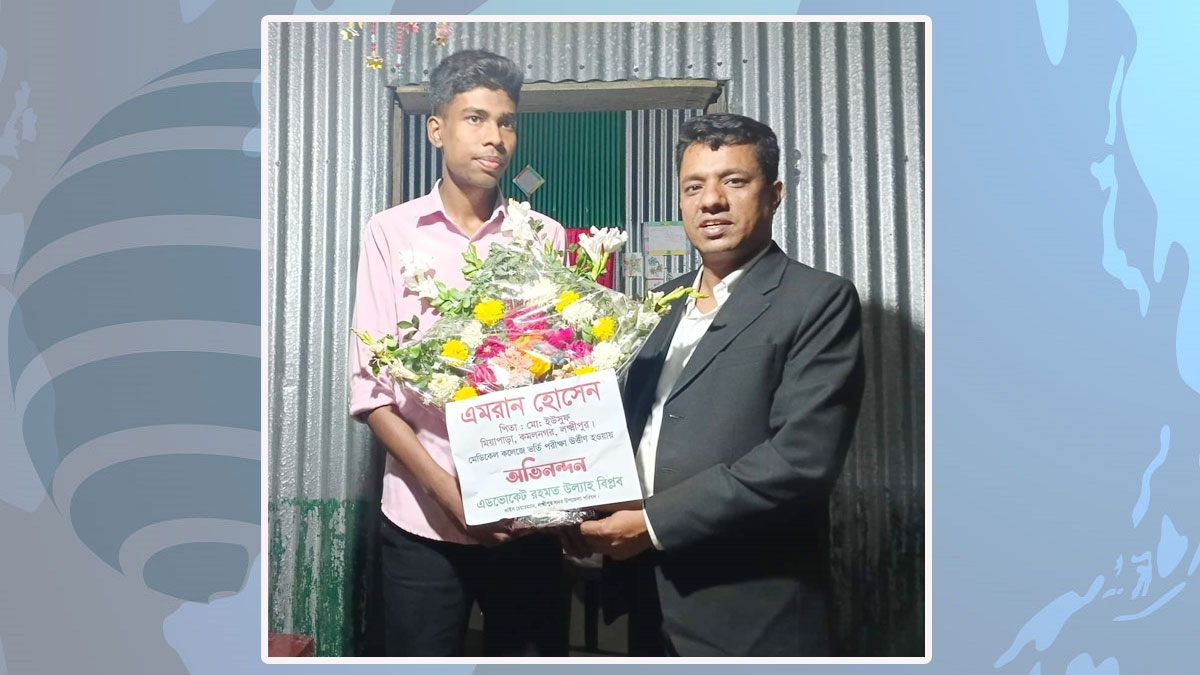 সেই এমরানের বাড়িতে উপজেলা ভাইস চেয়ারম্যান