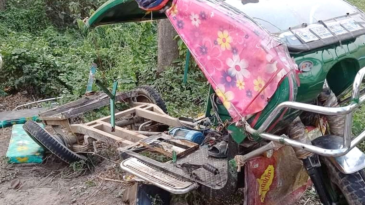 বাসের ধাক্কায় অটোরিকশার দুই যাত্রী নিহত