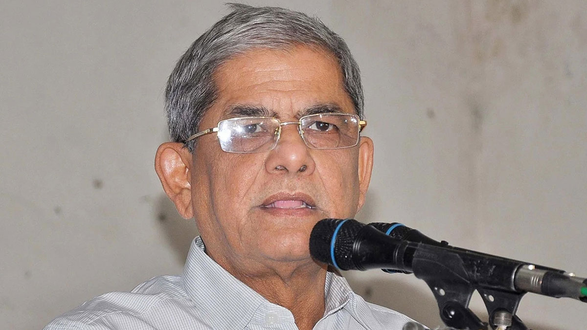 দেশকে নতুনভাবে পরিচালনায় সংস্কার প্রয়োজন : মির্জা ফখরুল