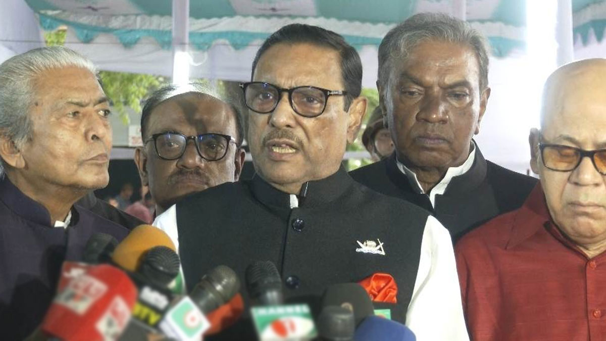 সাম্প্রদায়িক শক্তির বিষবৃক্ষ উপড়ে ফেলা হবে : ওবায়দুল কাদের
