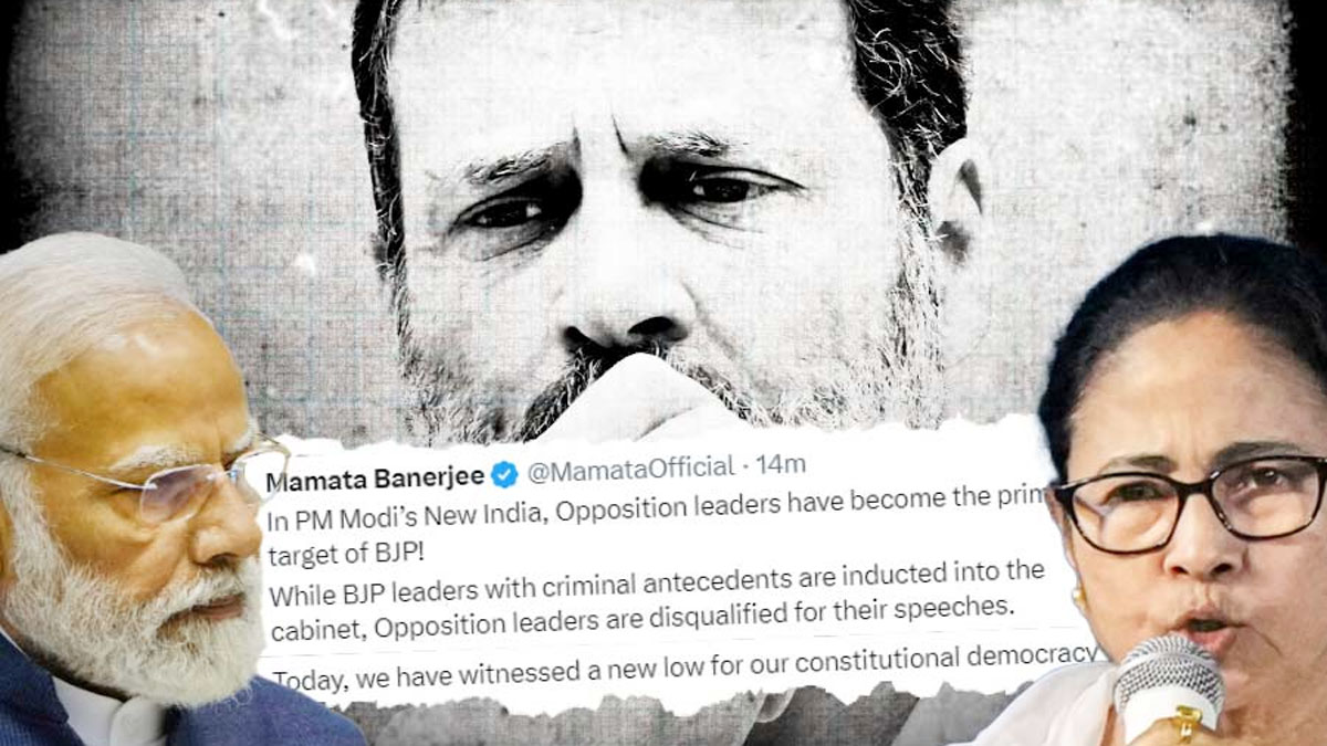 অতীত তিক্ততা ভুলে রাহুলের পাশে দাঁড়ালেন মমতা