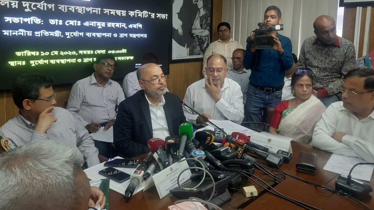 আমরা সবদিক থেকেই প্রস্তুত আছি : দুর্যোগ প্রতিমন্ত্রী