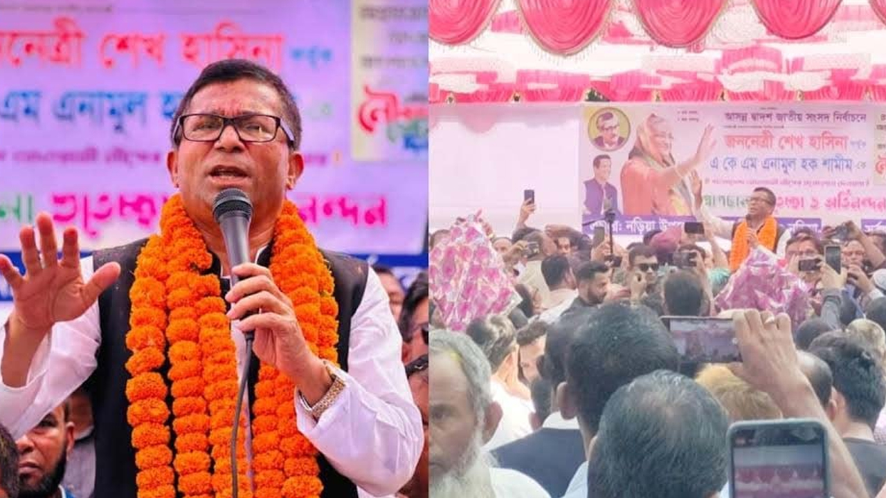 আবারও নৌকা বিজয়ী হবে : এনামুল হক শামীম