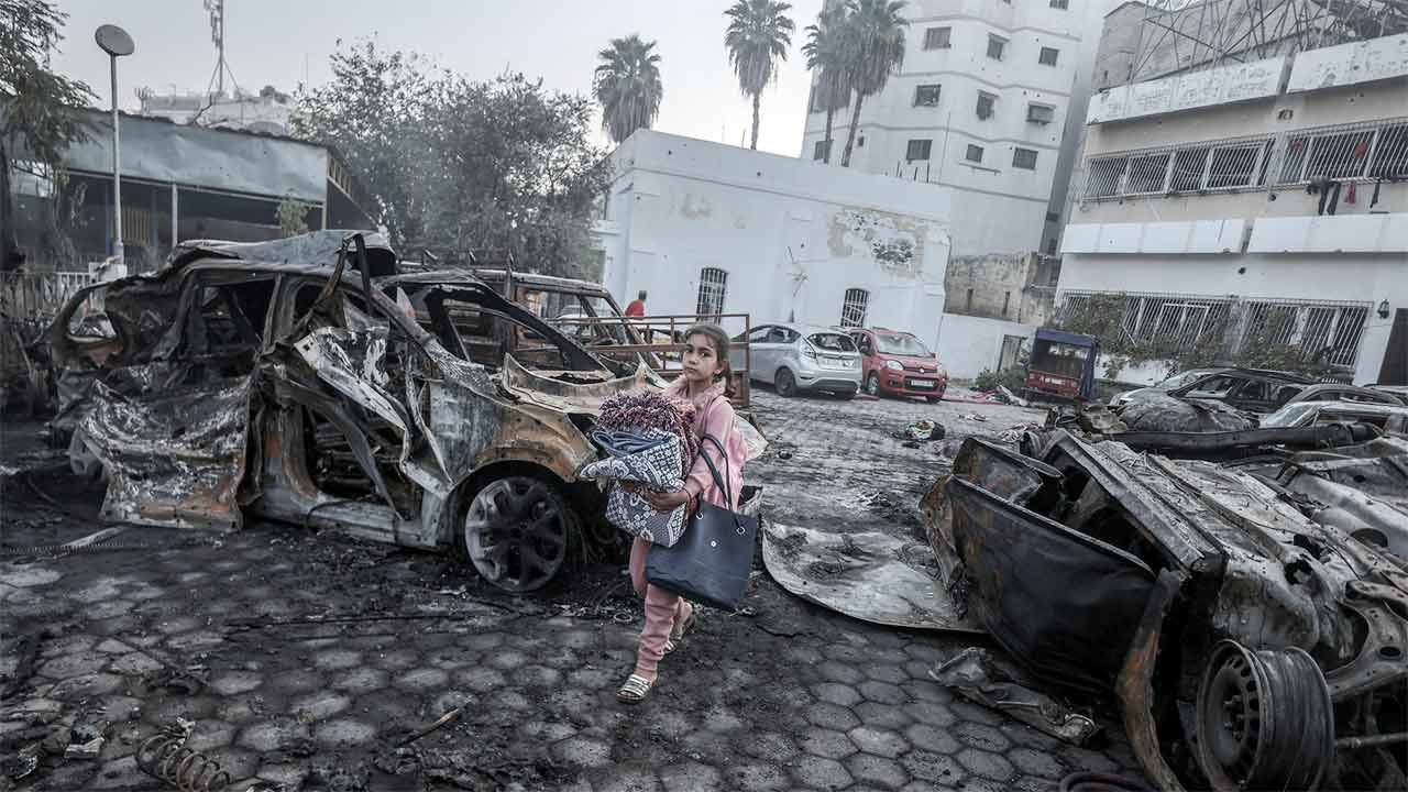 ৪ দিন আগে গাজার সেই হাসপাতাল খালি করার নির্দেশ দেয় ইসরায়েল