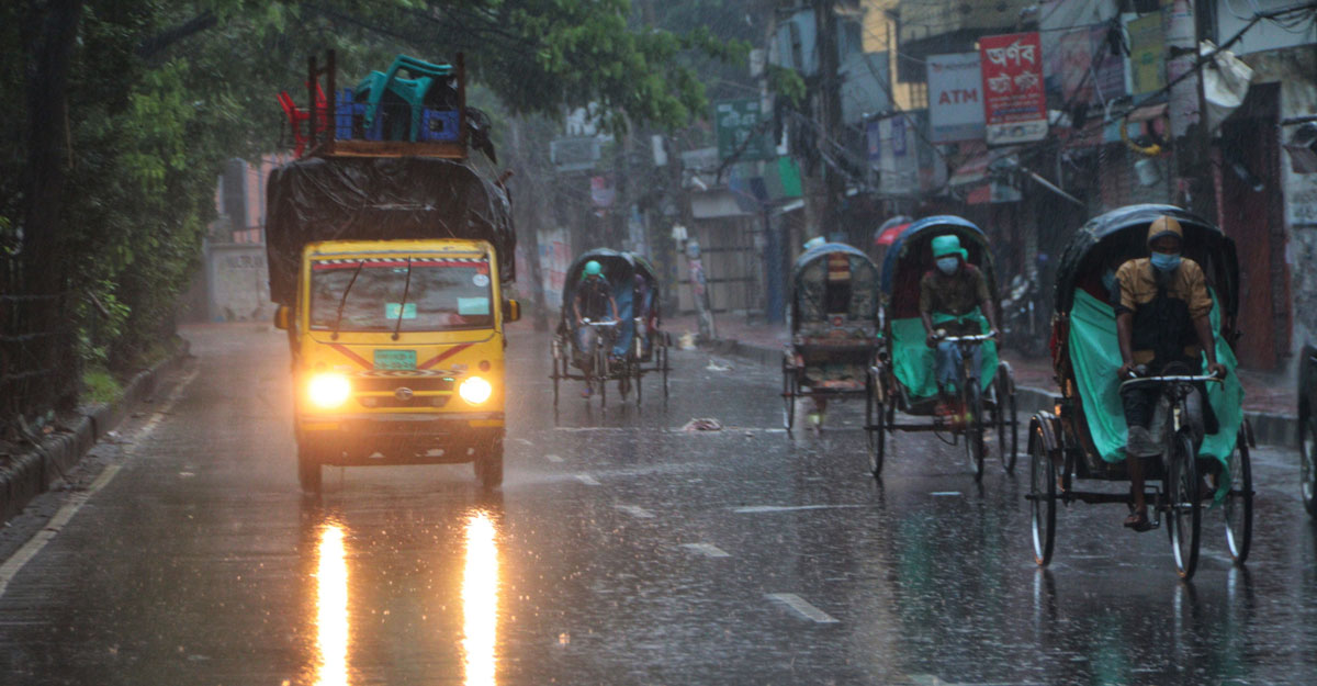 আজ থেকে সপ্তাহজুড়ে বৃষ্টির আভাস