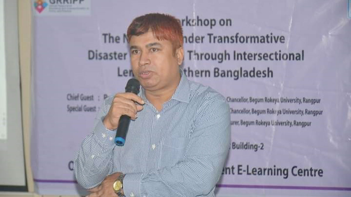 ড. ওয়াজেদ মিয়া স্বর্ণপদক পাচ্ছেন বেরোবি শিক্ষক তৌফিকুল ইসলাম