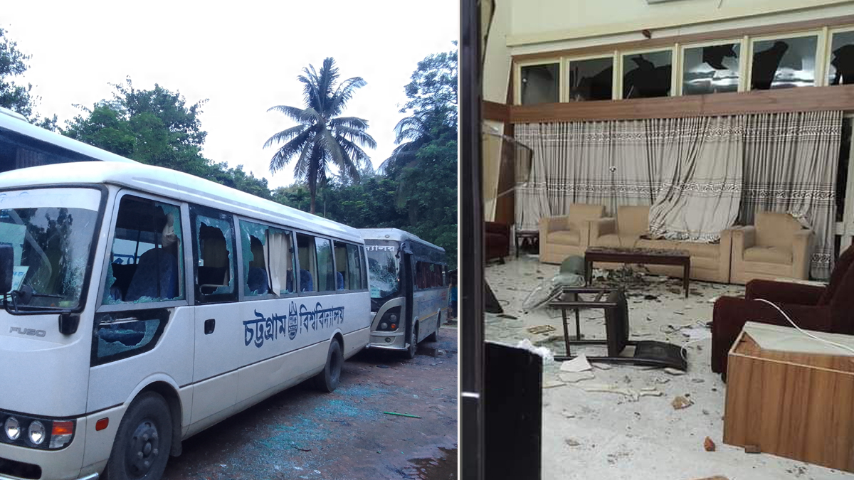 চবিতে ভাঙচুরের ঘটনায় মামলা, নয় শতাধিক অজ্ঞাত আসামি