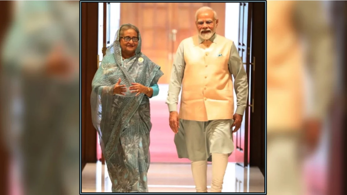 দিল্লিতে হাসিনা-মোদির একান্ত বৈঠক