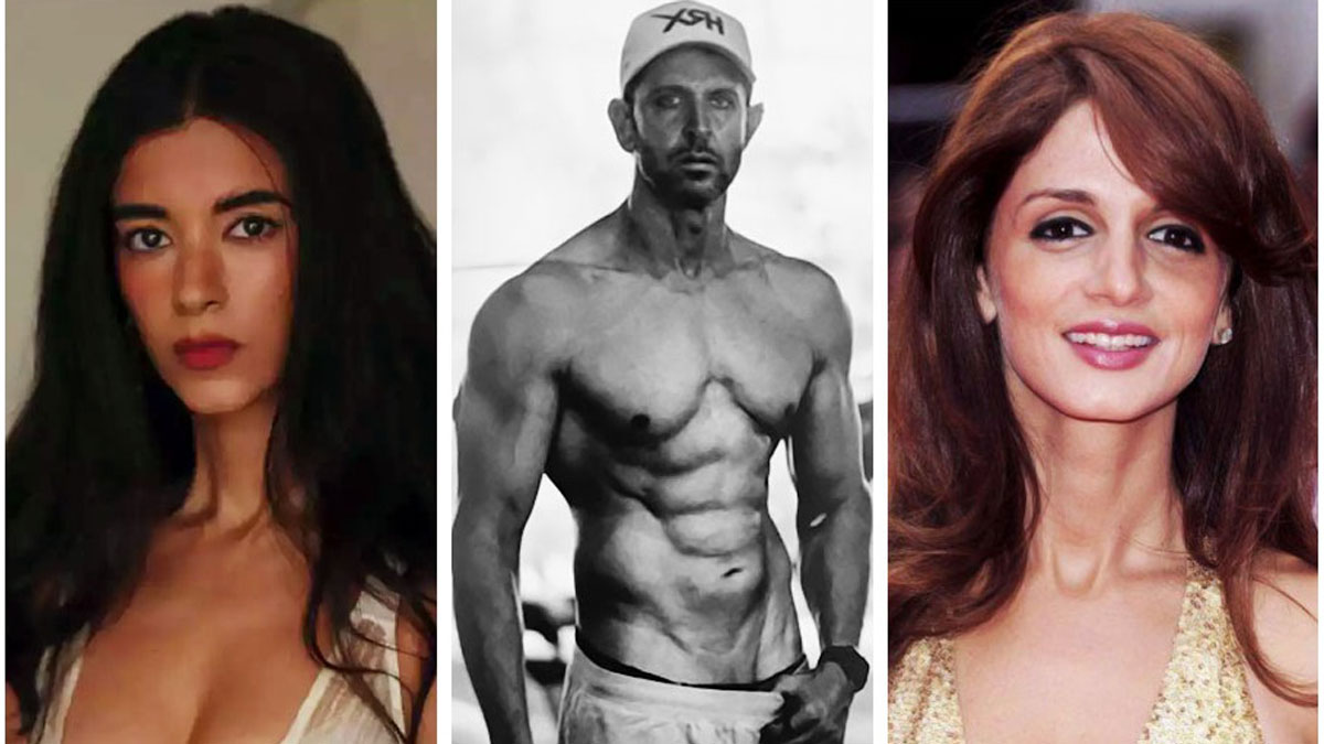 খালি গায়ে হৃতিকের ছবিতে মুগ্ধ প্রেমিকা ও প্রাক্তন স্ত্রী