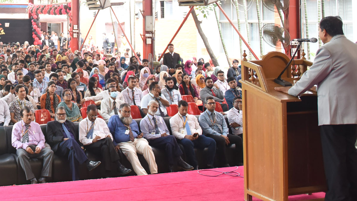 আইইউবিএটি’র ফল সেমিস্টারের নবীন শিক্ষার্থীদের পরিচিতি পর্ব