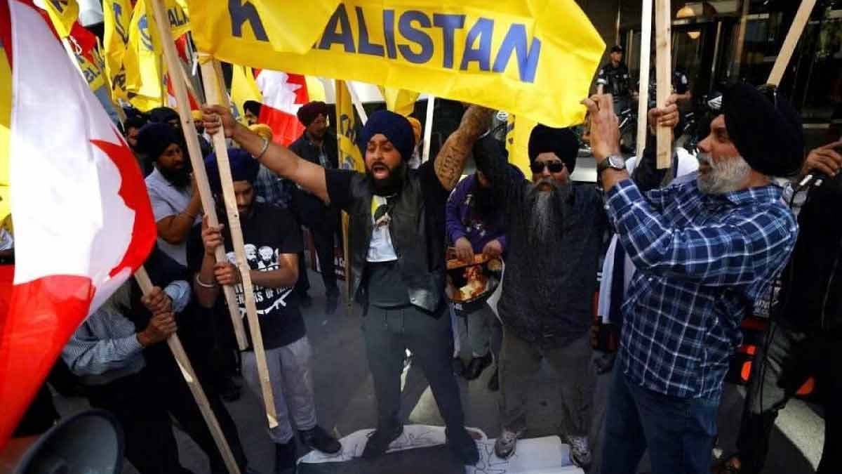 কানাডায় ব্যাপক ভারতবিরোধী বিক্ষোভ শিখদের