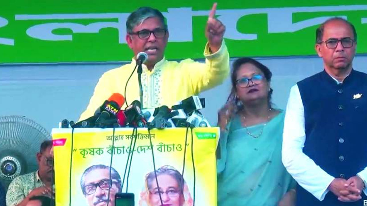 তারেক রহমানের হুকুমে মির্জা ফখরুল ষড়যন্ত্র করছে : নাছিম