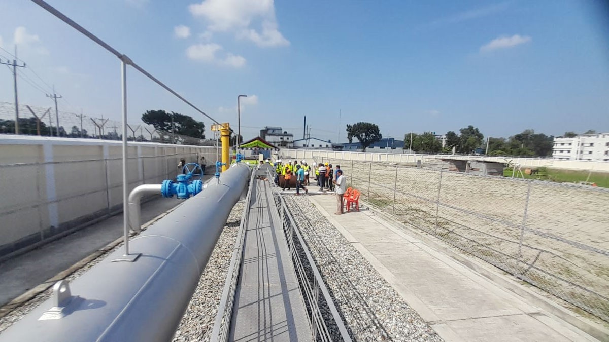 পাইপলাইনে সৈয়দপুরে পৌঁছাল গ্যাস