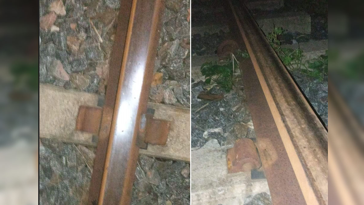 রেল স্লিপারের দেড় হাজার ক্লিপ খুলে রাখল কে?