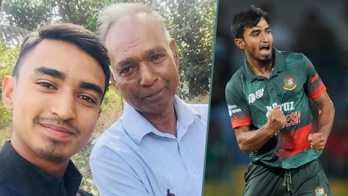টাইগারদের হাতেই বিশ্বকাপ চান তানজিম সাকিবের বাবা