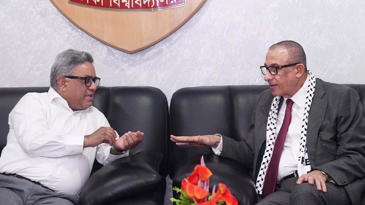 বছরে ফিলিস্তিনের ২০ শিক্ষার্থীকে বৃত্তিসহ ভর্তির সুযোগ দেবে ঢাবি