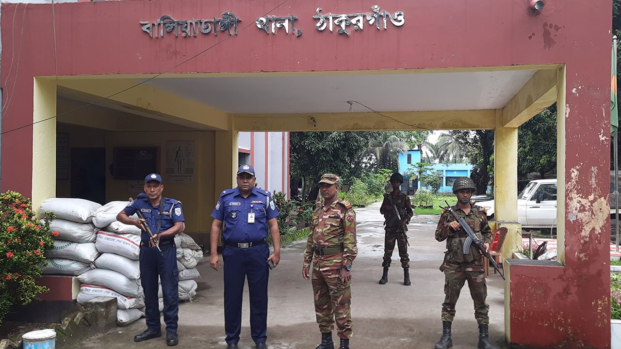 ঠাকুরগাঁওয়ে চালু হয়েছে ৫ থানার কার্যক্রম