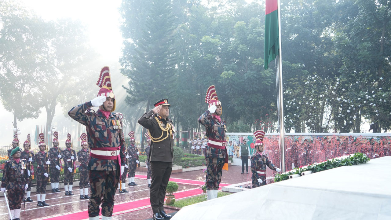 বিজিবিতে যথাযোগ্য মর্যাদায় বিজয় দিবস উদযাপন