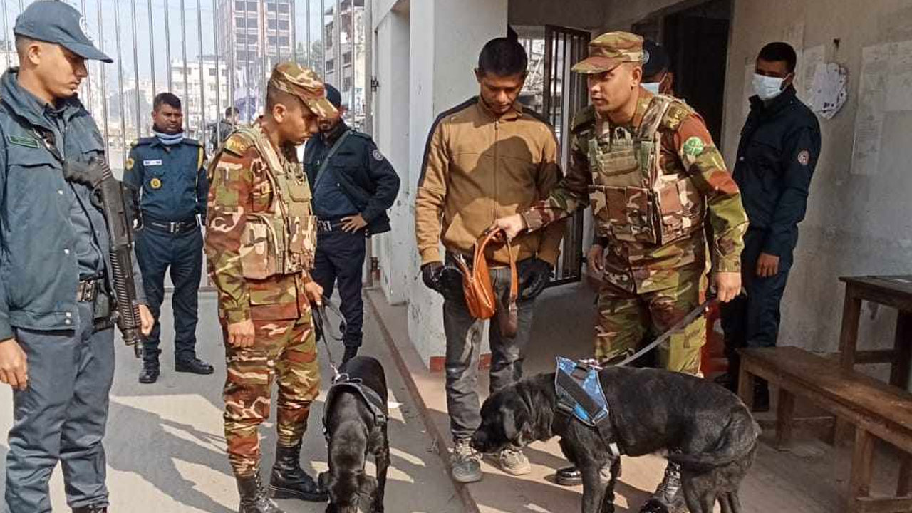 মাদক ও অবৈধ দ্রব্য প্রবেশ রোধে কারাগারে ডগ স্কোয়াড মোতায়েন