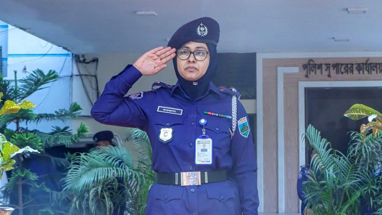 রাজশাহীর প্রথম নারী এসপির যোগদান