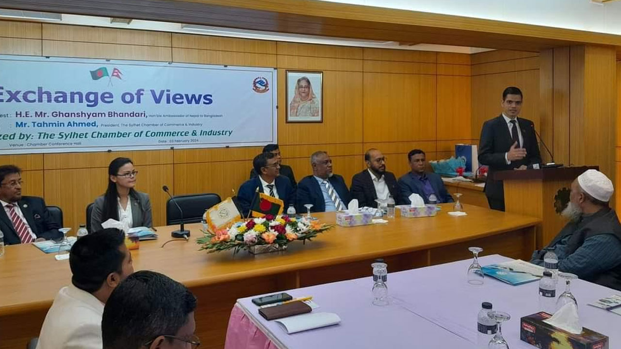 সিলেটে বিভিন্ন কার্যক্রমে অংশ নিলেন নেপালের রাষ্ট্রদূত