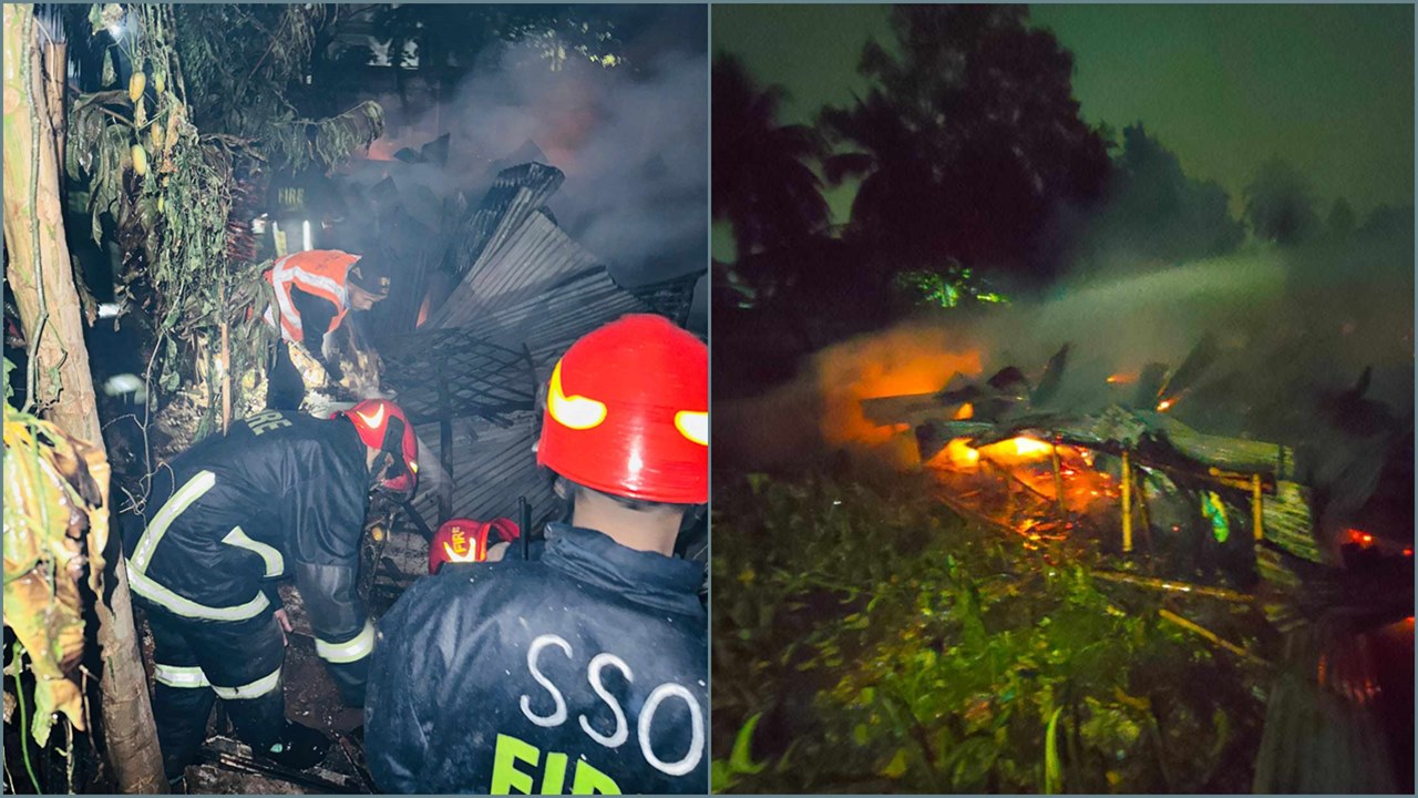 মোল্লাবাড়ি বস্তির আগুন তদন্তে ফায়ার সার্ভিসের কমিটি