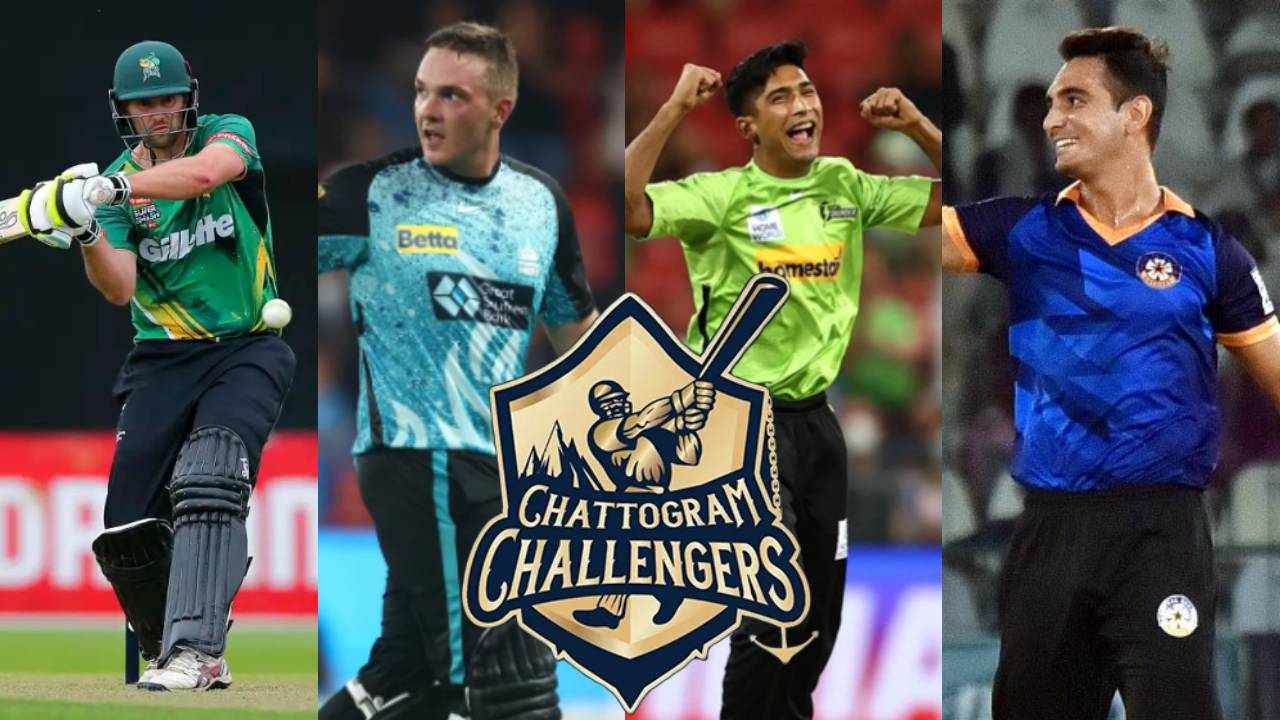 চার বিদেশি নিয়ে বিপিএলের মাঝপথে শক্তি বাড়াচ্ছে চট্টগ্রাম