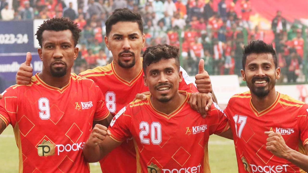 বিপিএল ফুটবল : কিংসের জয়, রহমতগঞ্জের ড্র