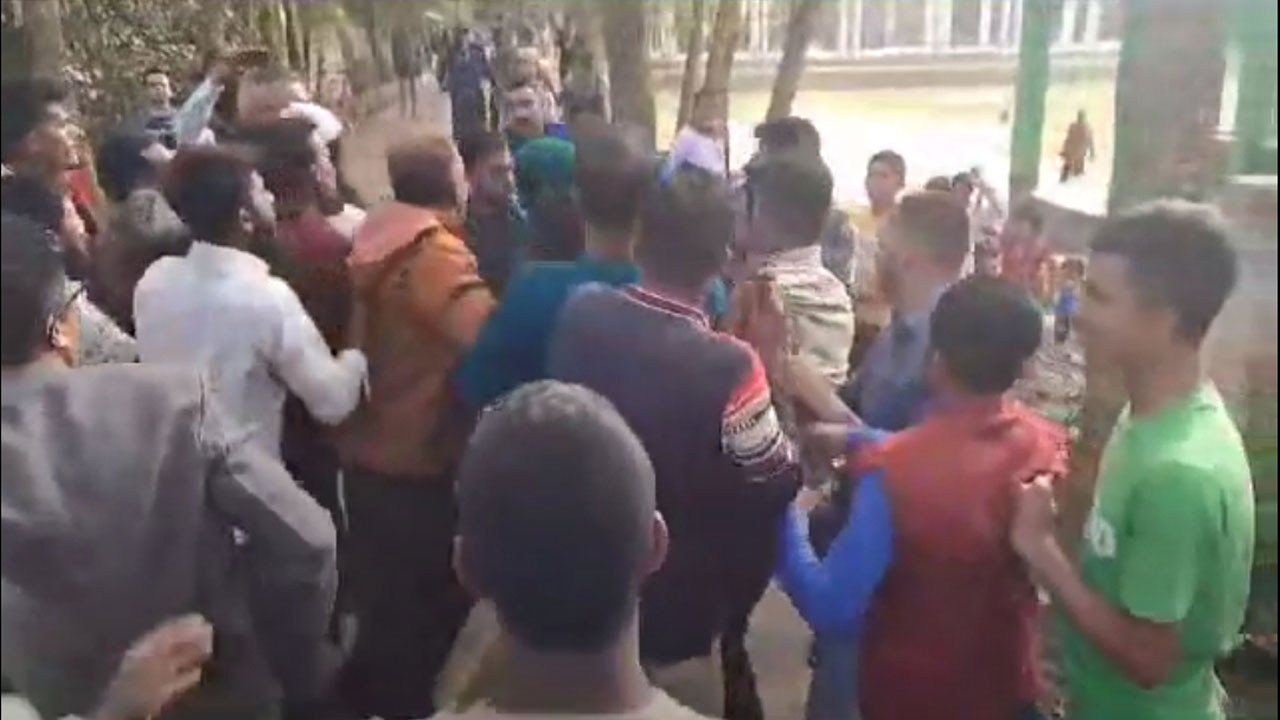 রুহুল আমিন হাওলাদারের ওপর হামলা