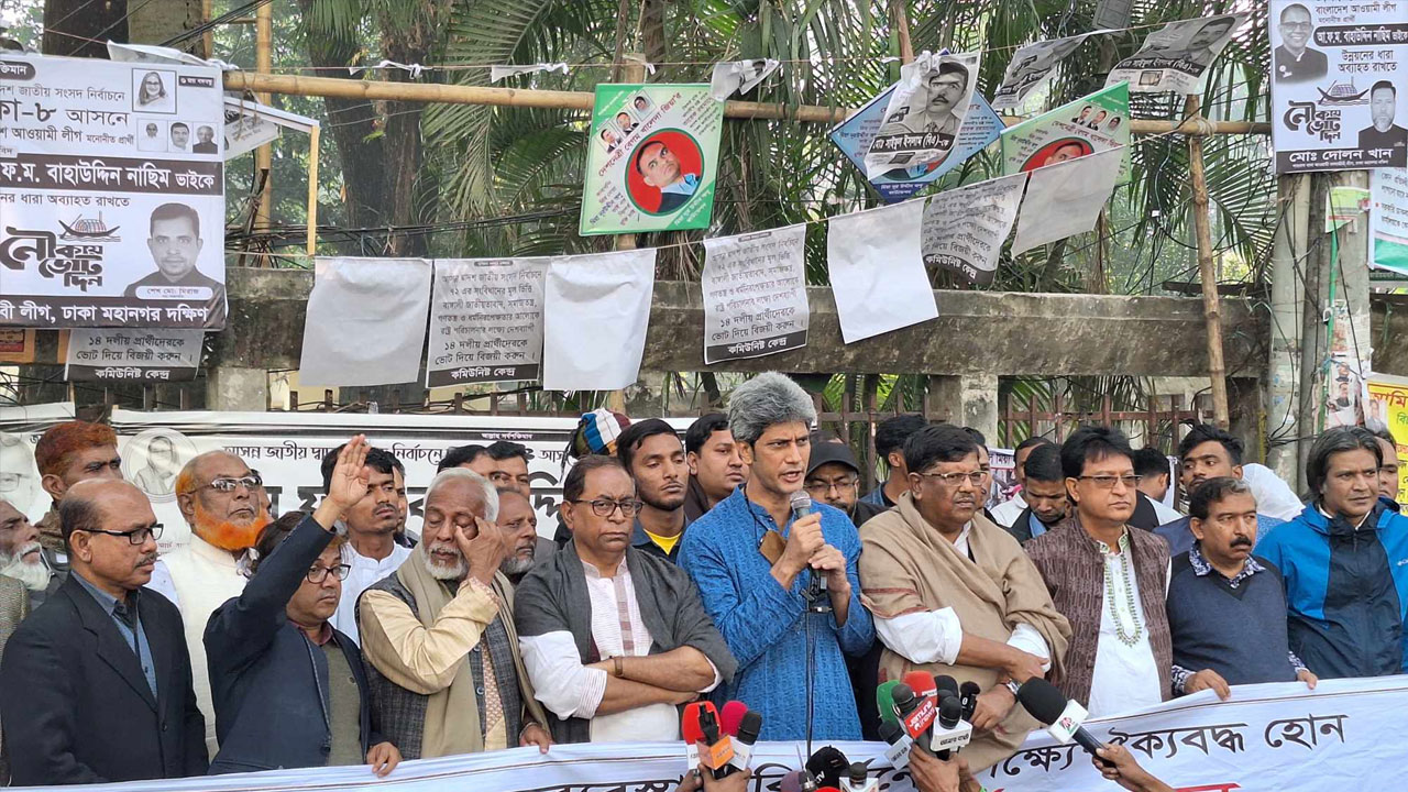 সরকার দমন-পীড়ন করেও টিকে থাকতে পারছে না : সাকি