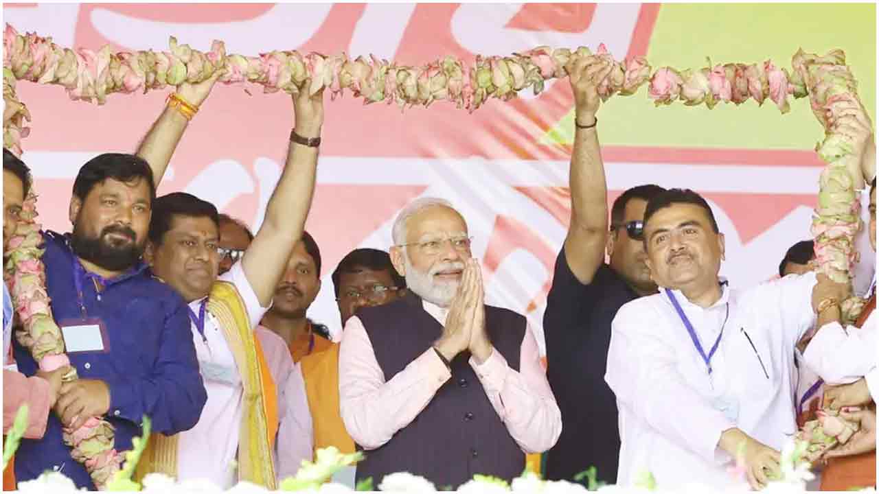পশ্চিমবঙ্গের সব আসনে বিজেপির জয় চান মোদি