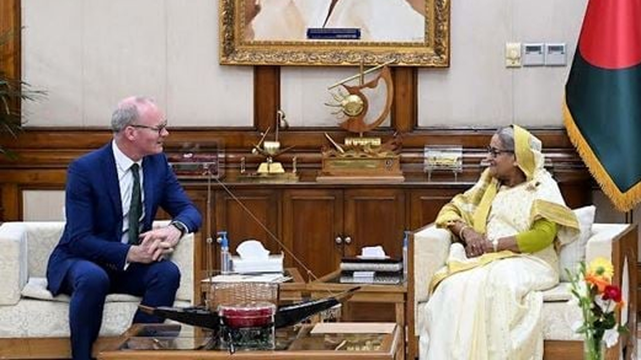 ইইউতে জিএসপি সুবিধা বাড়াতে আয়ারল্যান্ডের সমর্থন চান প্রধানমন্ত্রী