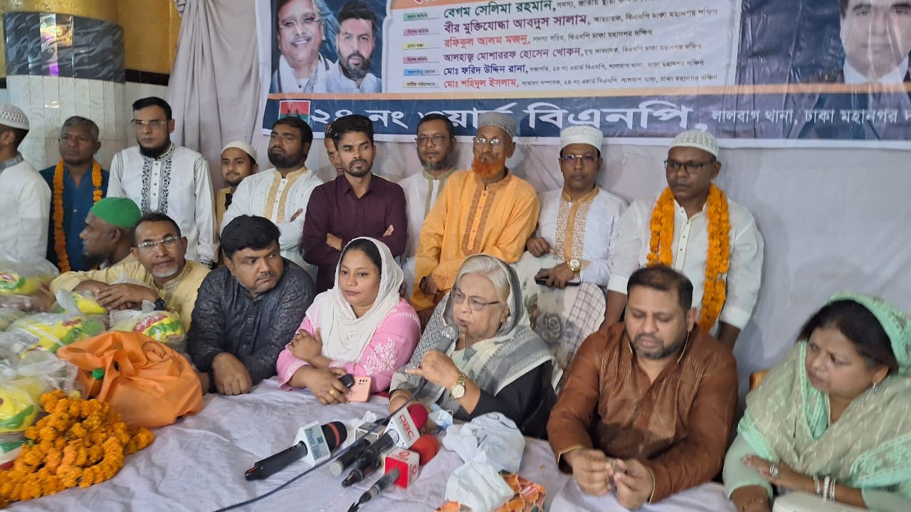 আ.লীগের মূলশক্তি জনগণ নয়, প্রভু রাষ্ট্র : সেলিমা রহমান