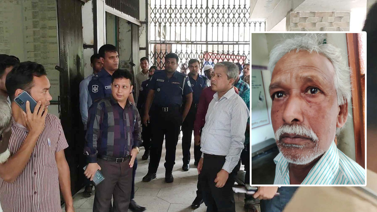 সহযোগিতা না পেয়ে ঠাকুরগাঁও ডিসি অফিসে ভাঙচুর