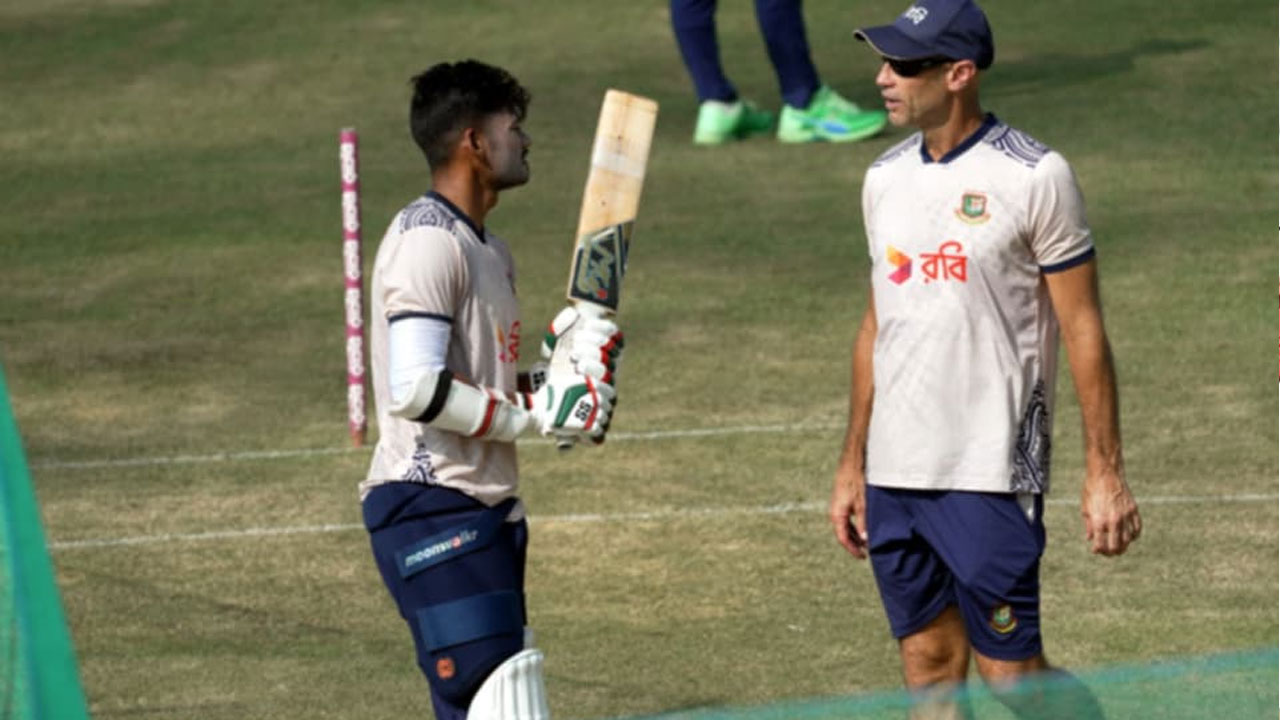 শেষ টেস্টের আগে কঠোর অনুশীলনে শান্তরা